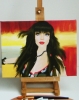 portrait - secondlife avatar - on canvas-2