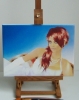 portrait - secondlife avatar - on canvas-7