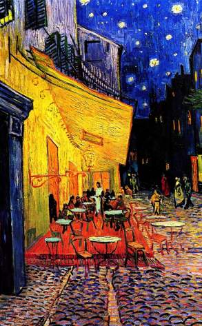 The Cafe Terrace on the Place du Forum- 1881 Vincent Van Gogh - New YorkÂ  - Museum of Modern Art
