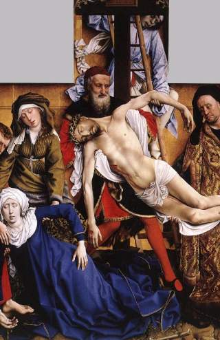 The Descent from the Cross - 1435 Van der Weyden - Madrid, Prado