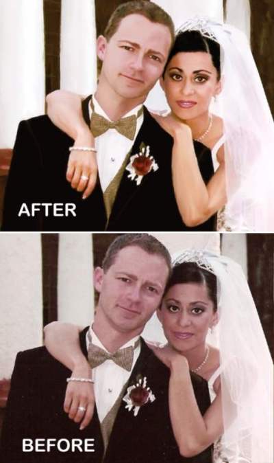 Unique Mother-Father Gifts Ideas for Christmas and anniversaries: A COMMISSIONED PORTRAIT