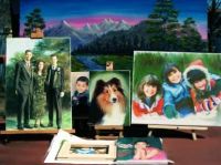 Portraits on canvas from your favorites pictures